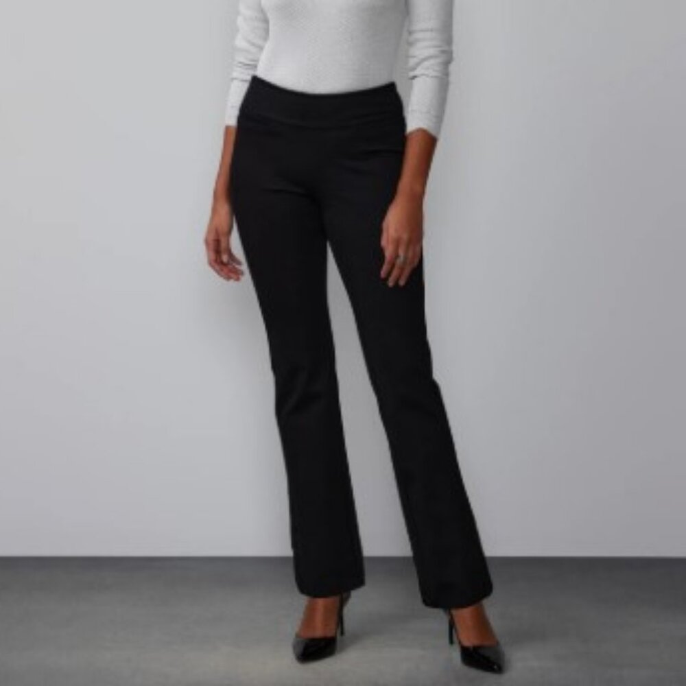 NY&Co Ponte Bootcut High Rise Pant